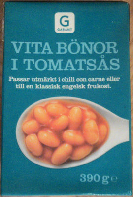 Garant Vita bönor i tomatsås - Produkt