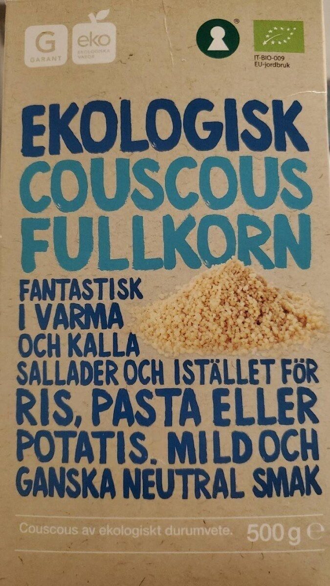 Couscous complet bio - Produkt - fr