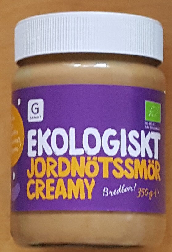 Ekologiskt Jordnötssmör Creamy - Produkt