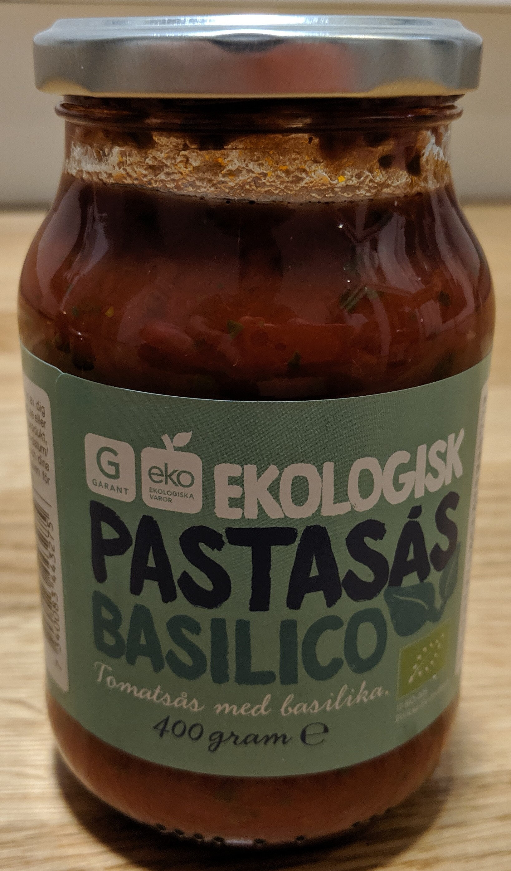 Ekologisk Pastasås Basilico - Produkt - sv