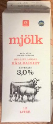 Mjölk med lite längre hållbarhet - Product - sv