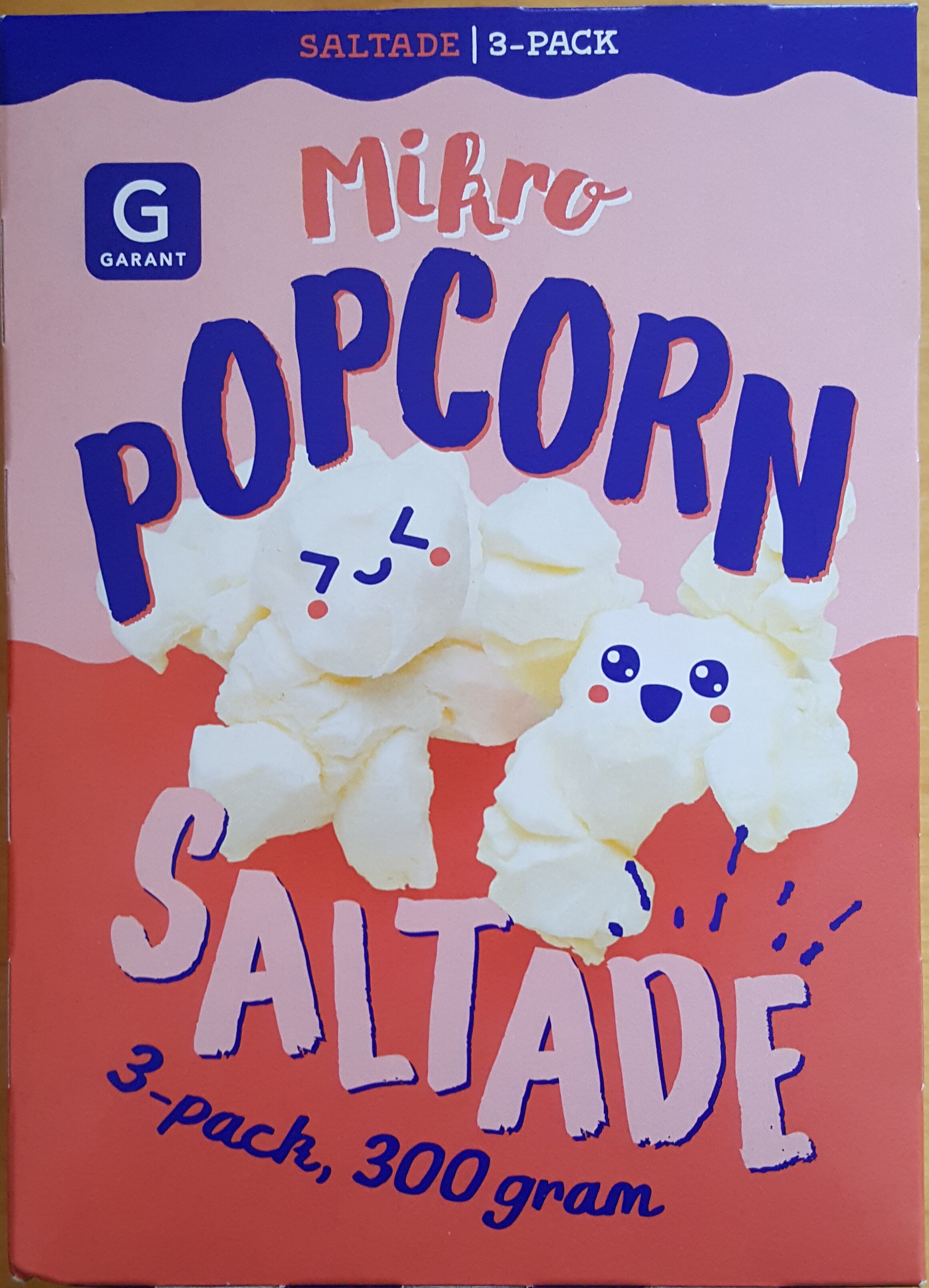 Micropopcorn - Saltade, 3-pack - Product - sv