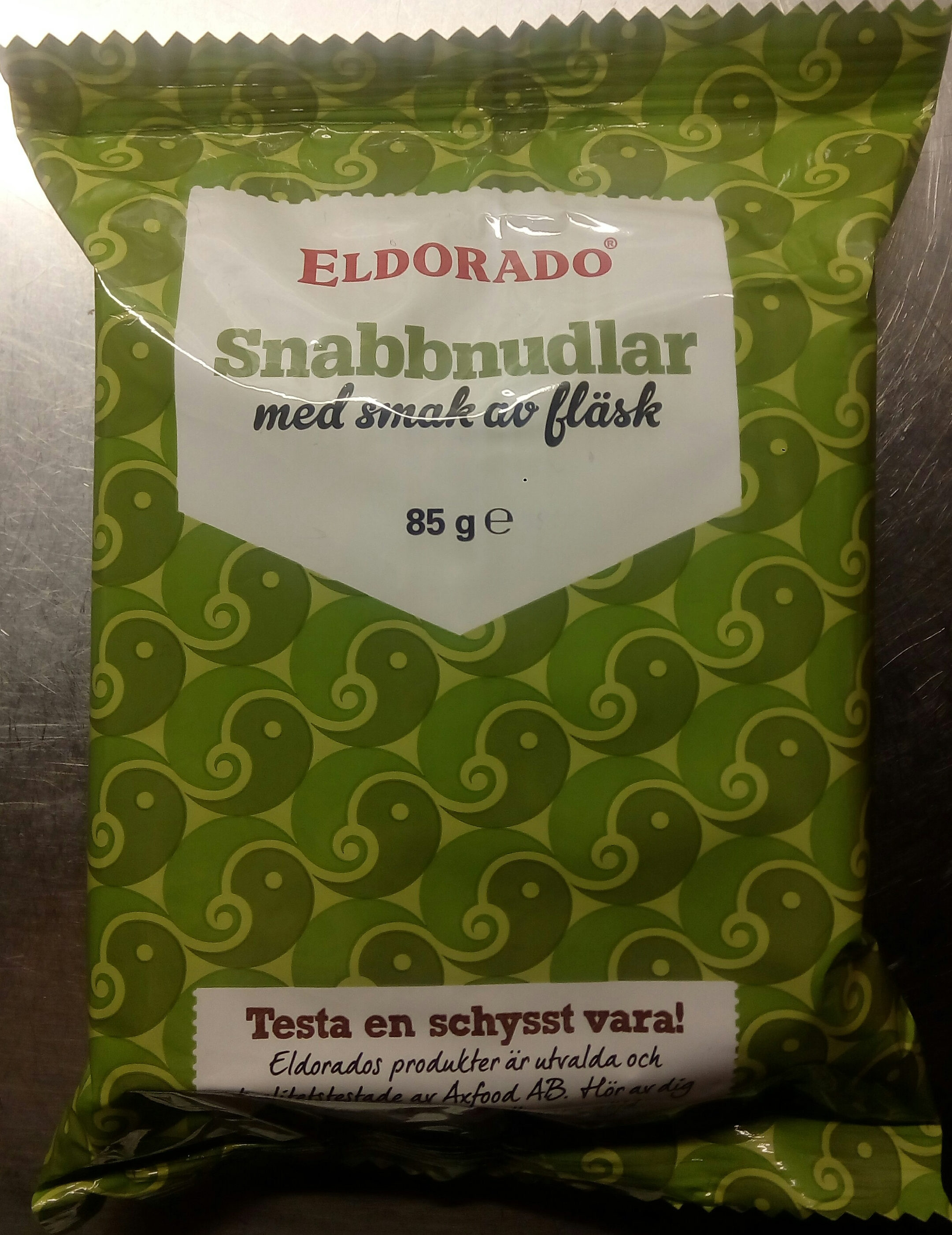 Eldorado Snabbnudlar med smak av fläsk - Produkt