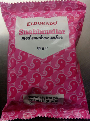 Eldorado Snabbnudlar med smak av räkor - Produkt