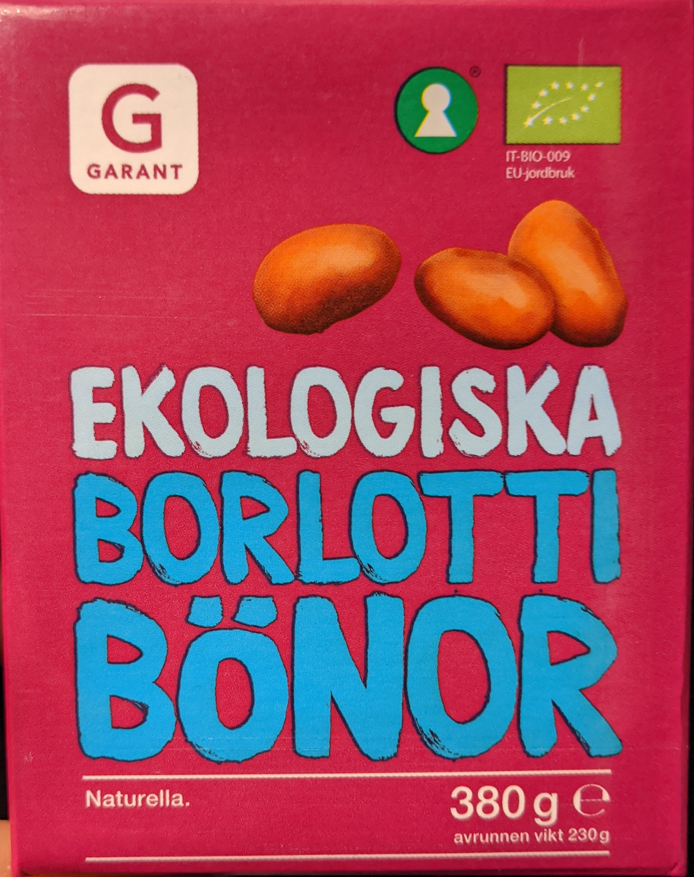 Ekologiska Borlottibönor - Produkt - se