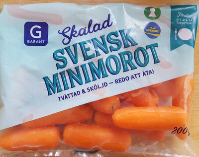 Skalad Svensk Minimorot - Produkt