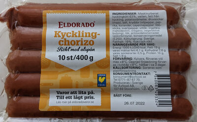 Kyckling-Chorizo - Produkt