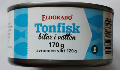Tonfisk bitar i vatten - Product - sv