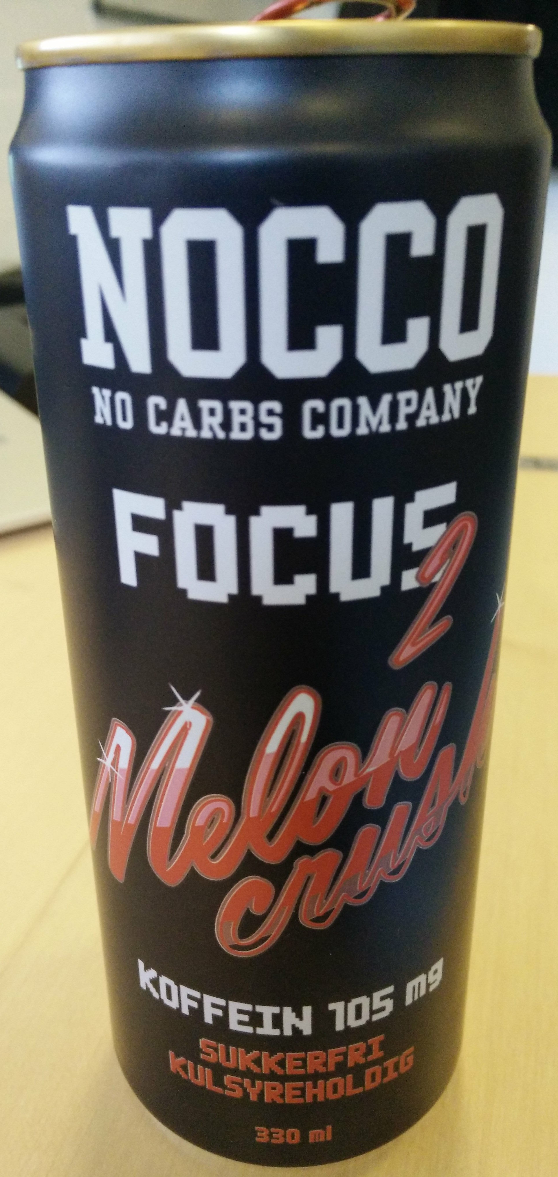 NOCCO Focus Melon Crush - Produkt - en