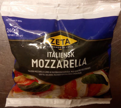 Zeta Italiensk Mozzarella - Produkt