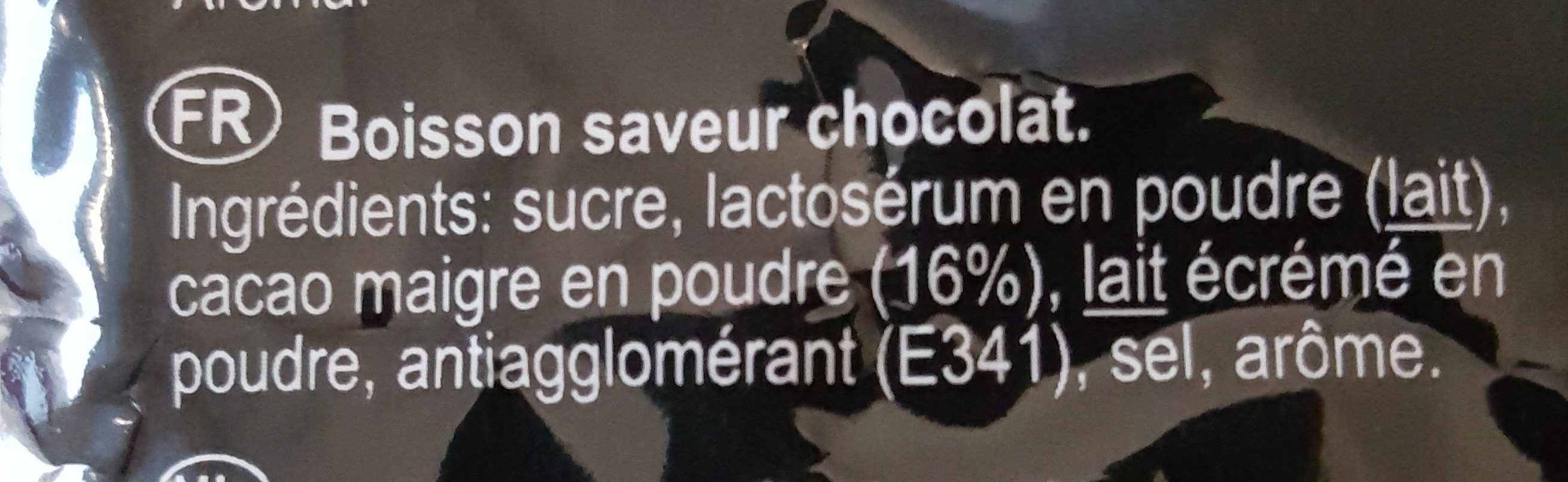 Caprimo Choco Drink Red 16% 10X1KG - Ingredients - fr