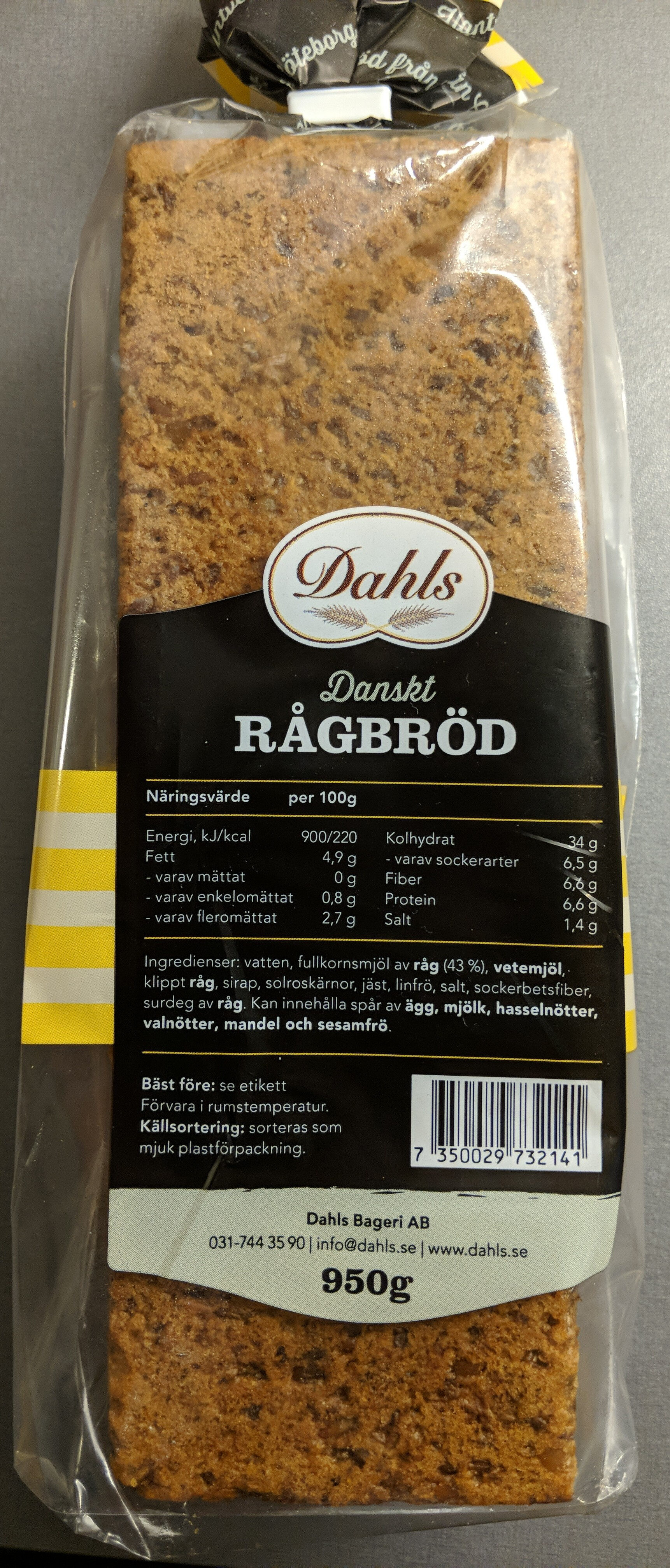 Danskt Rågbröd - Product - sv