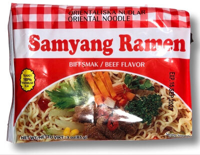 Samyang Ramen Biff smak - Produkt