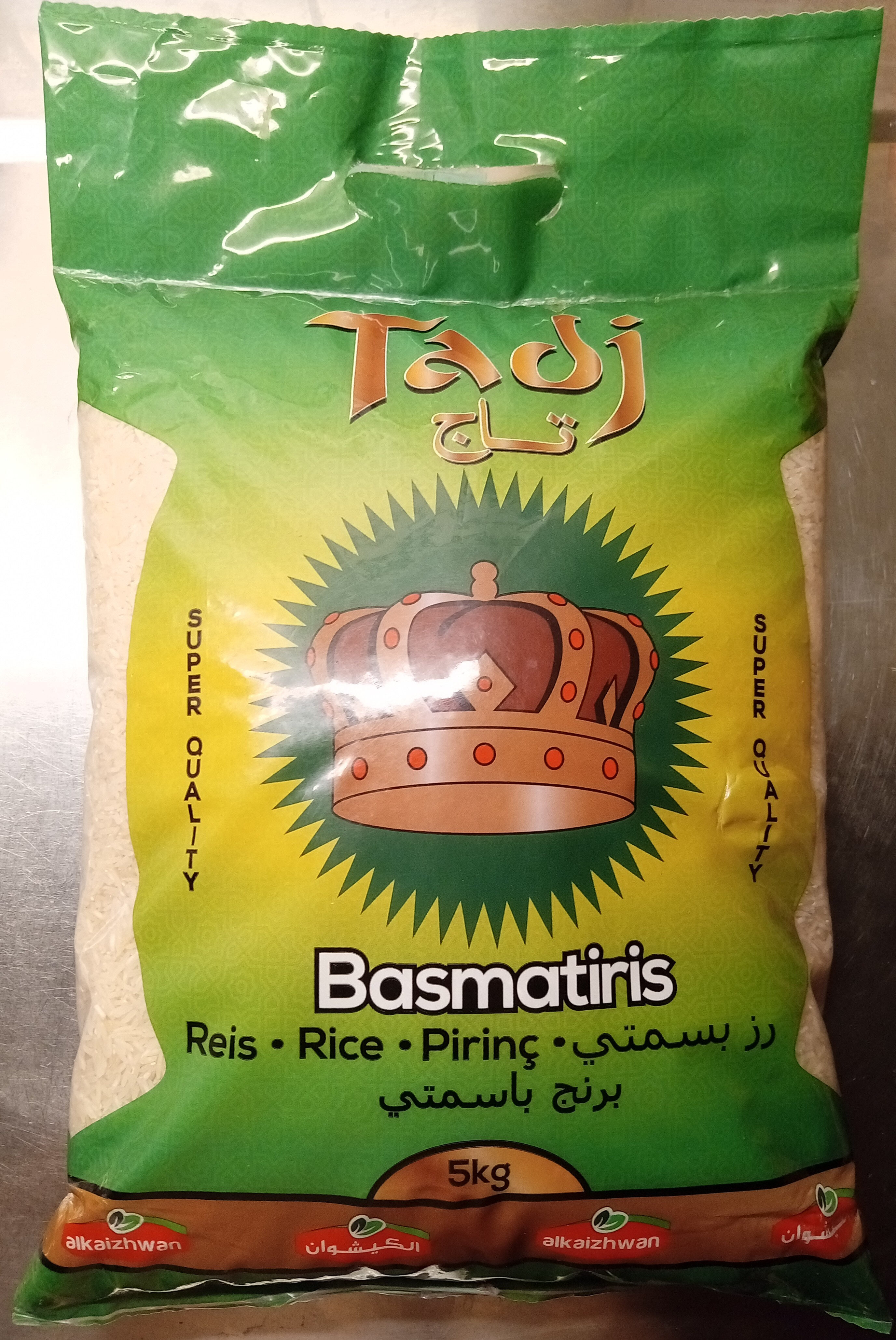 Tadj Basmatiris - Produkt