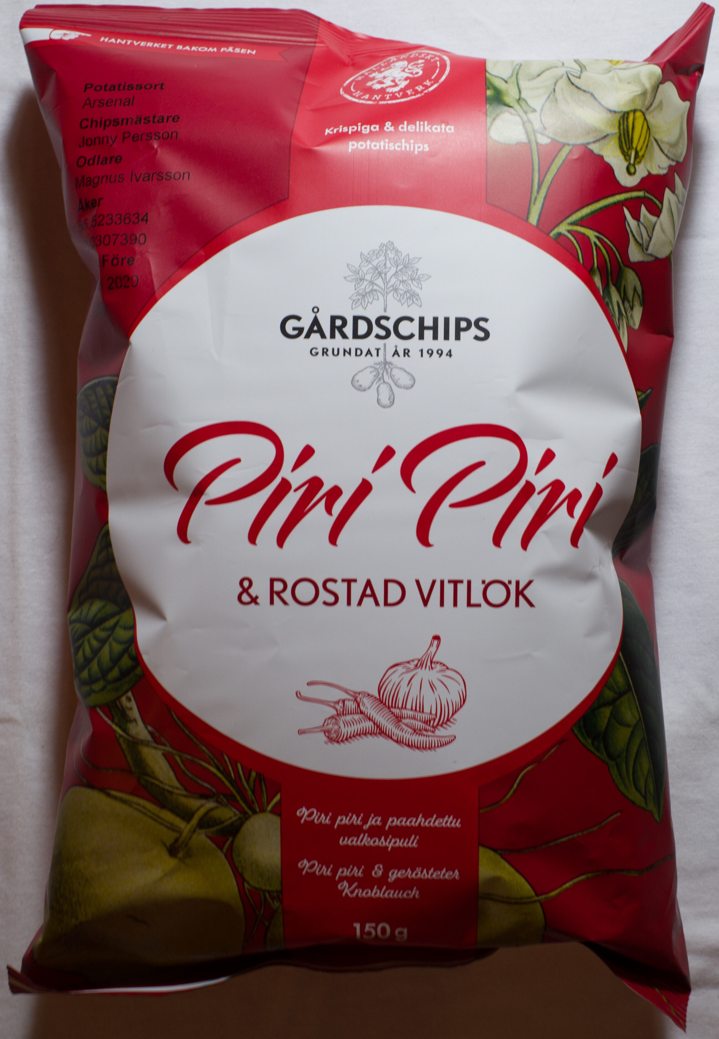 Piri Piri & Roasted vitlök - Produkt