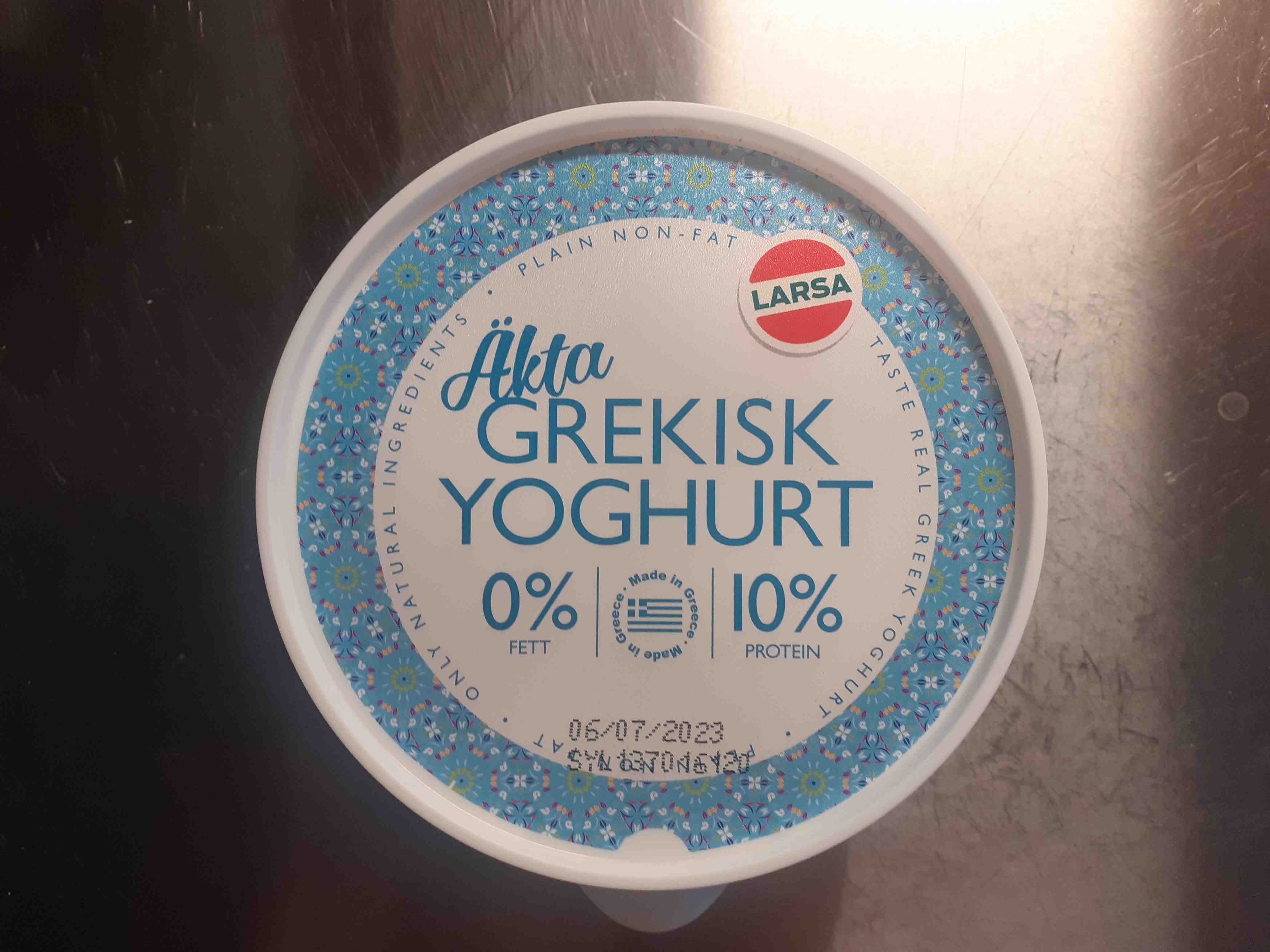 Grekisk yoghurt - Produkt