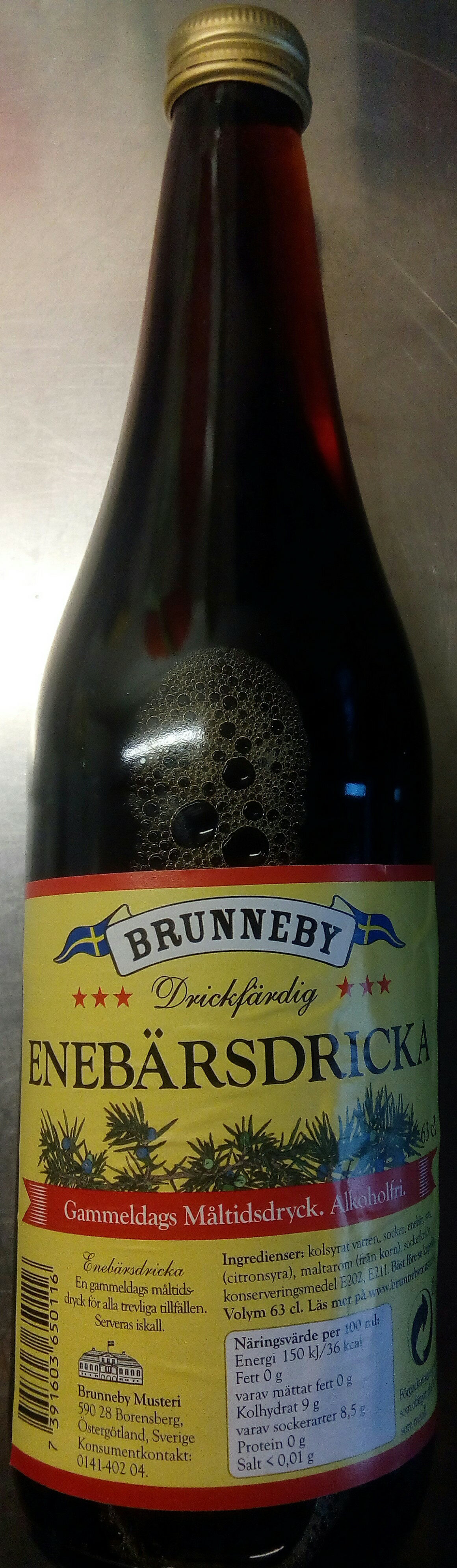 Brunneby Drickfärdig Enebärsdricka - Produkt