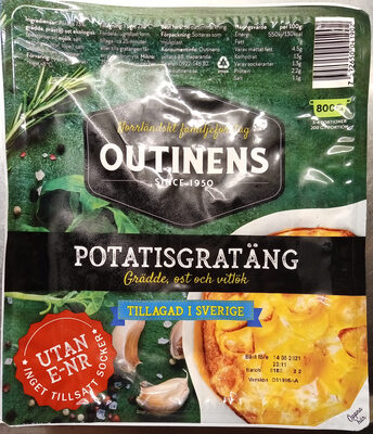 Outinens Potatisgratäng - Produkt