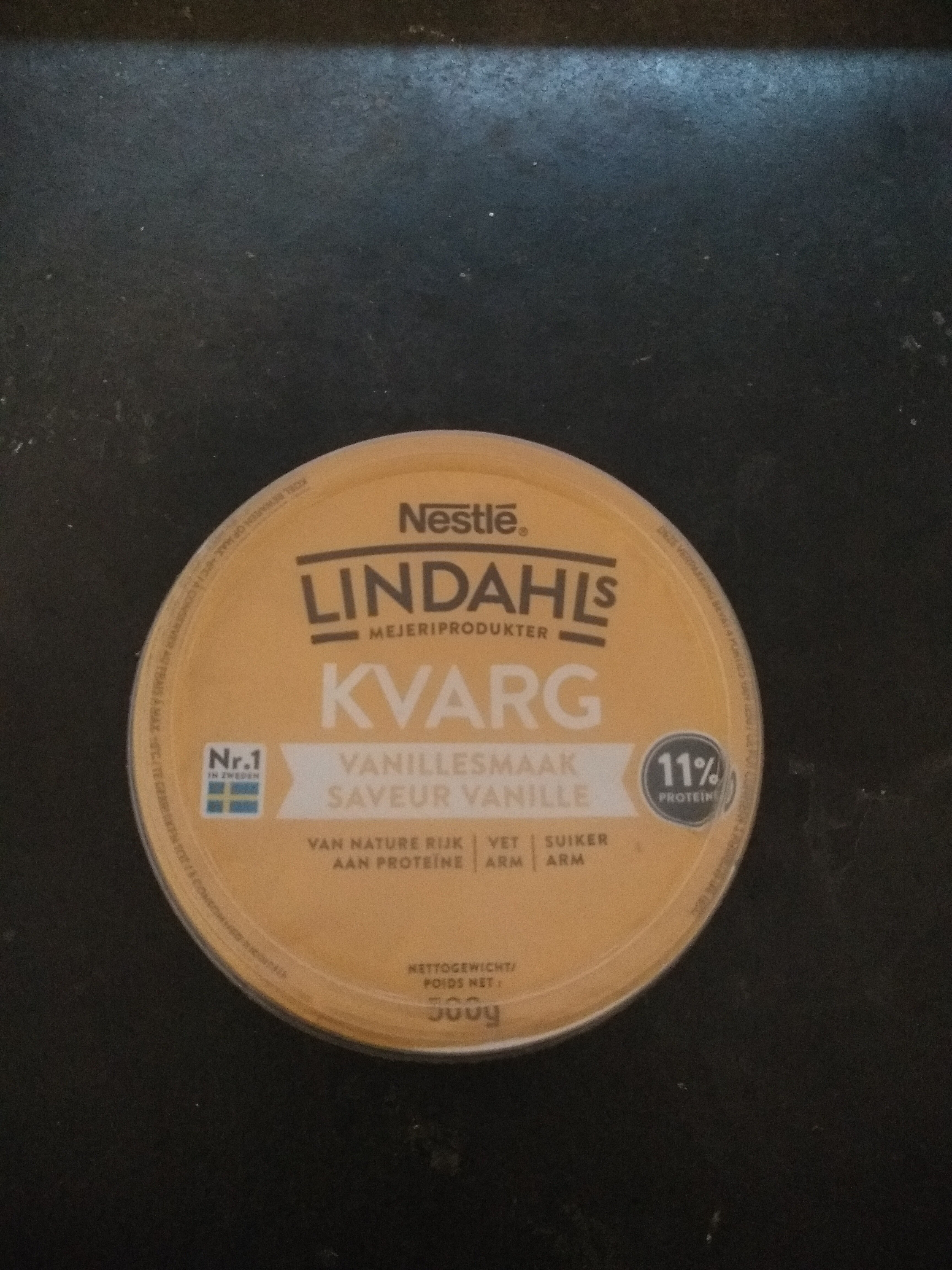 Kvarg, Vanillesmaak - Product - nl