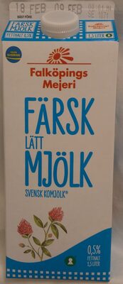 Färsk lättmjölk - 1
