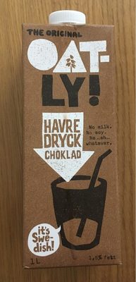 OATLY Havredryck choklad - Produit