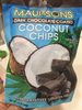 Dark chocolate coated coconut chips - Product