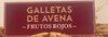 Galletas de Avena - Produit