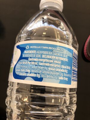 Agua purificada libre de sodio - Ingredientes