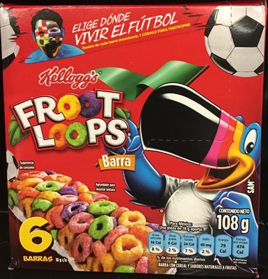 Froot Loops Barra - Producto