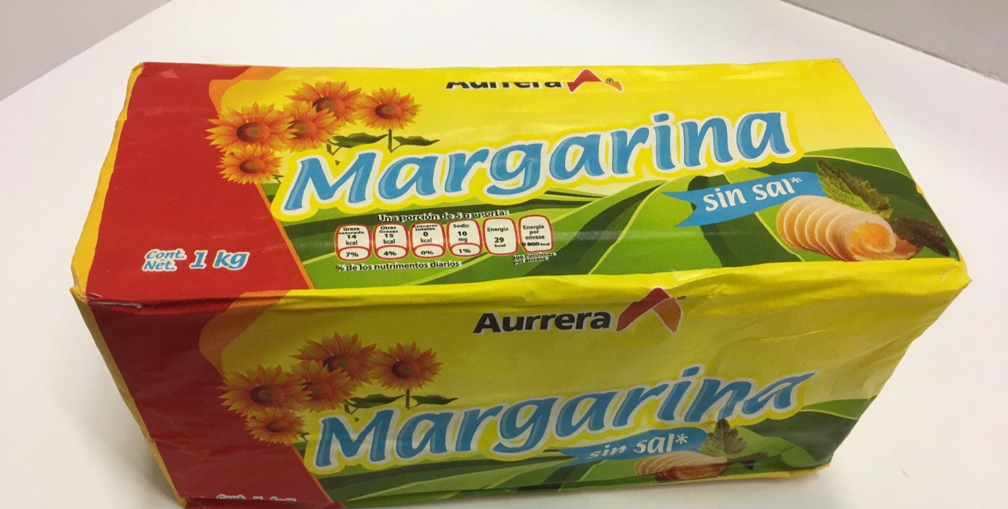 Margarina sin sal Aurrera - Producto