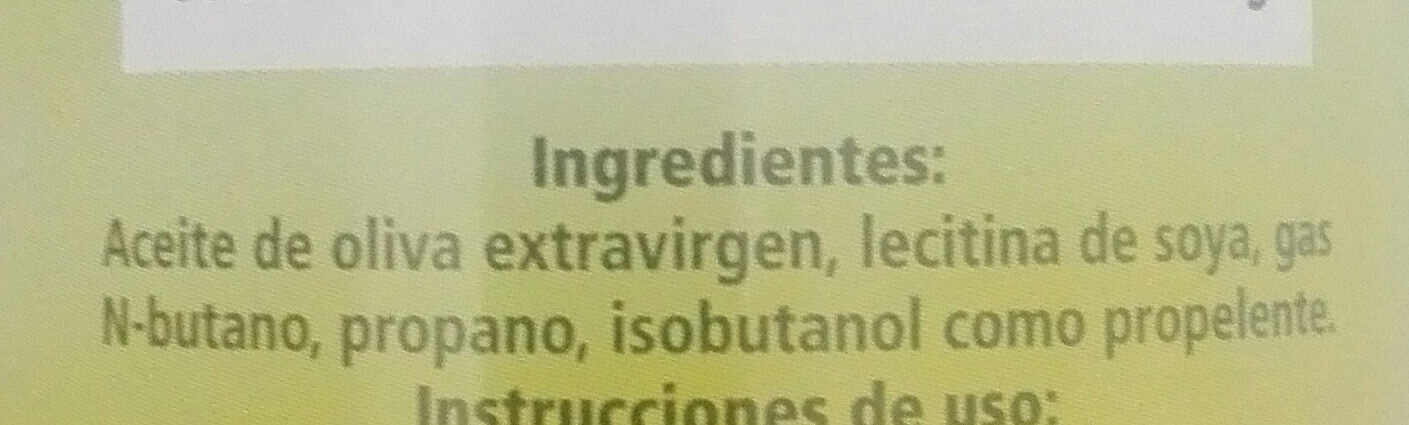 Aceite de oliva - Ingredients - es