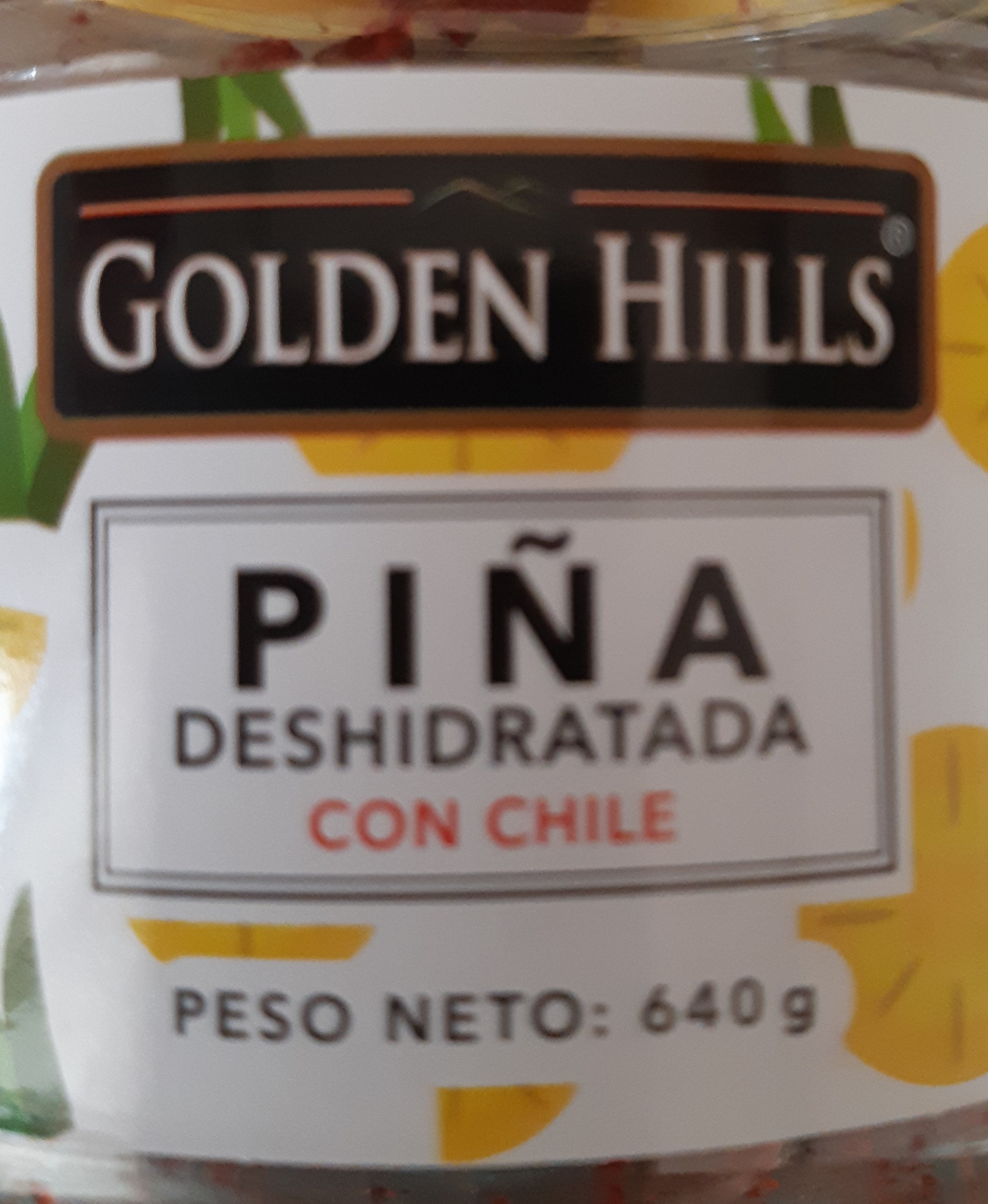 Piña deshidratada con chile - Producto