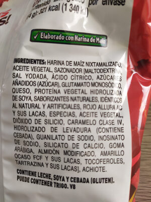 Churrumais - Ingredientes