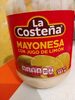 Mayonesa La Costeña con jugo de limón - Producto