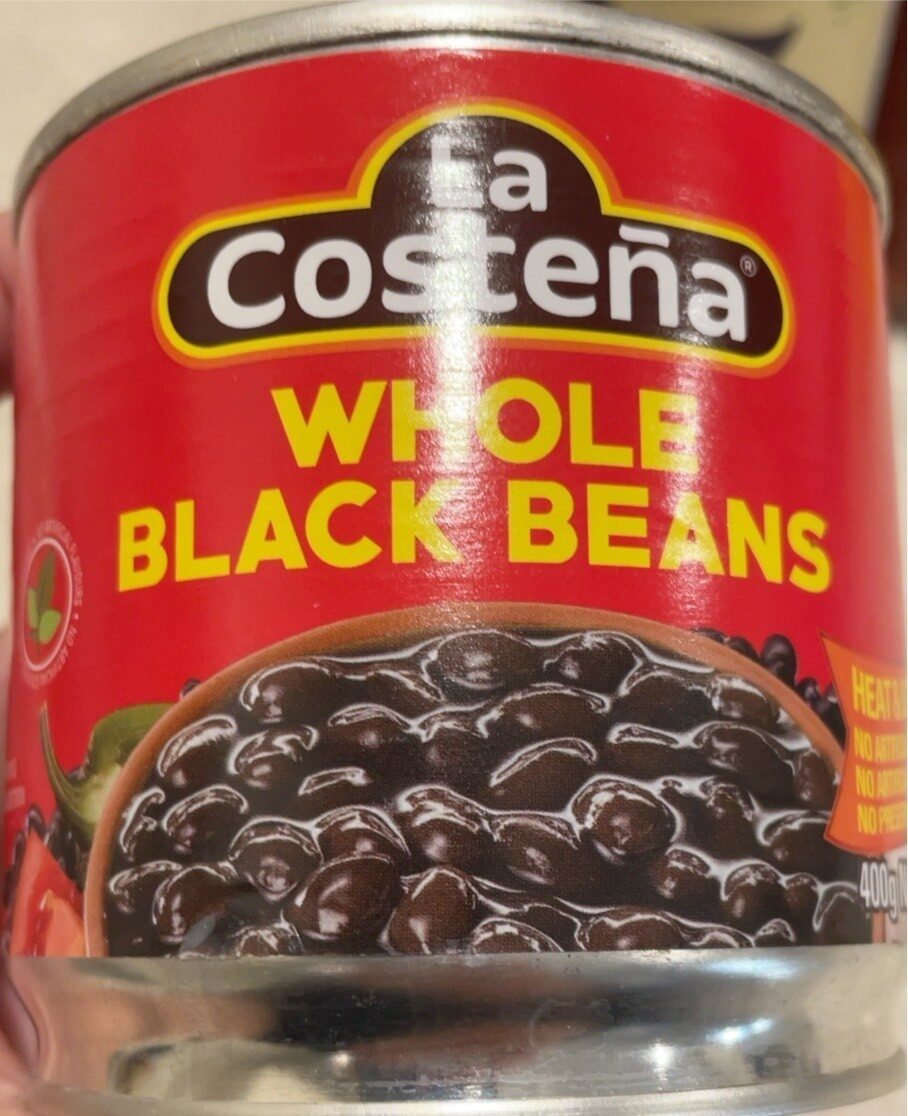 Whole black beans - Product