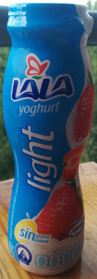 Yoghurt Lala Light sabor fresa - Producto