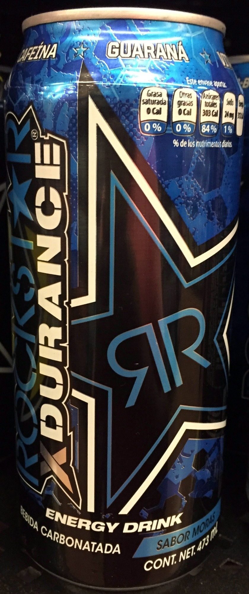 Rock star Energy Drink  Durance - Producto