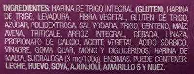Thins multigrano - Ingredientes
