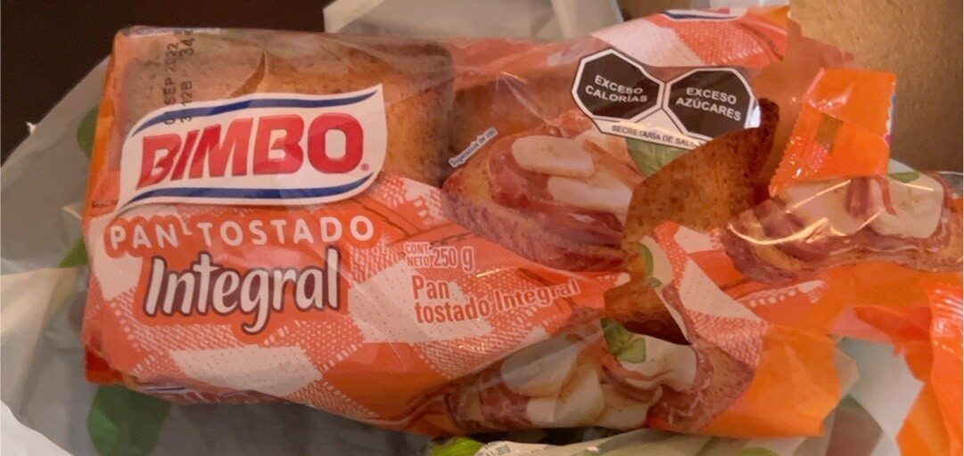 Pan tostado integral - Produit - es