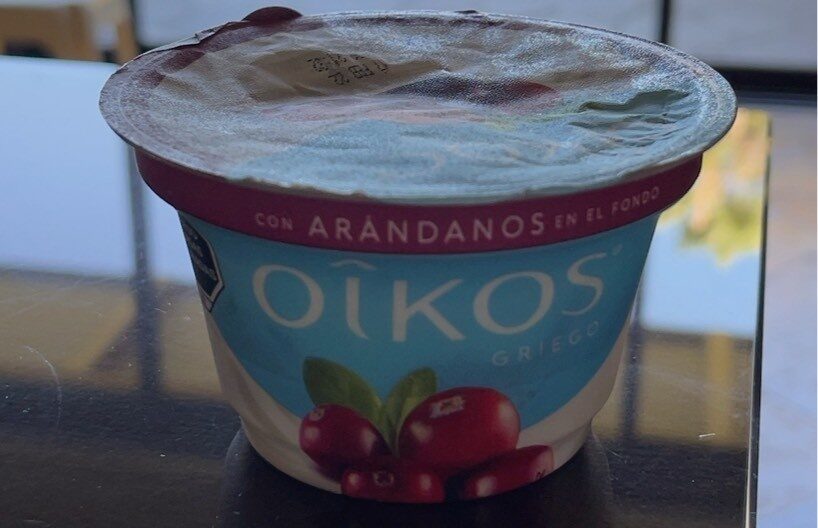 Yogurt griego con arandanos - Produit - es