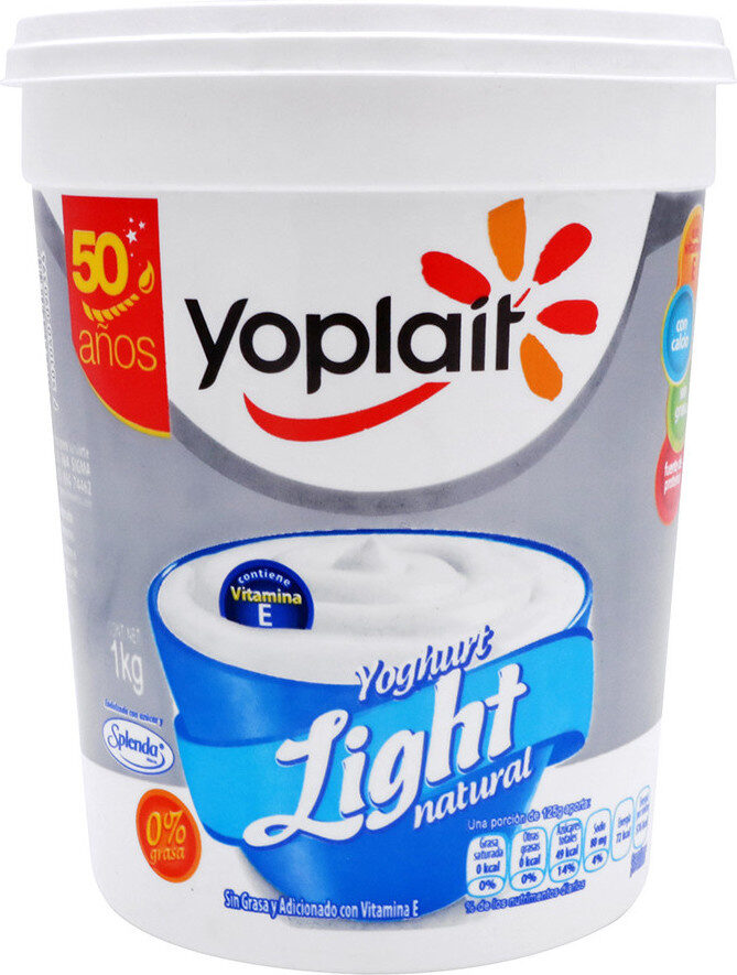 Yoghurt Batido Light Natural 1 KG. - Producto