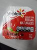 Yogur con fresas naturales - Producte