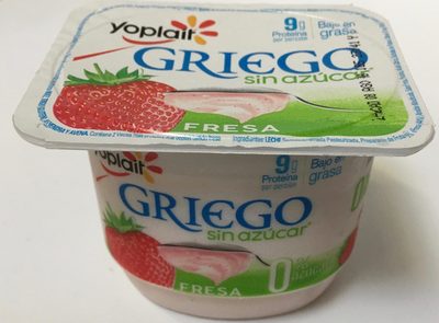 Yoplait Griego sabor fresa - Produkt - es