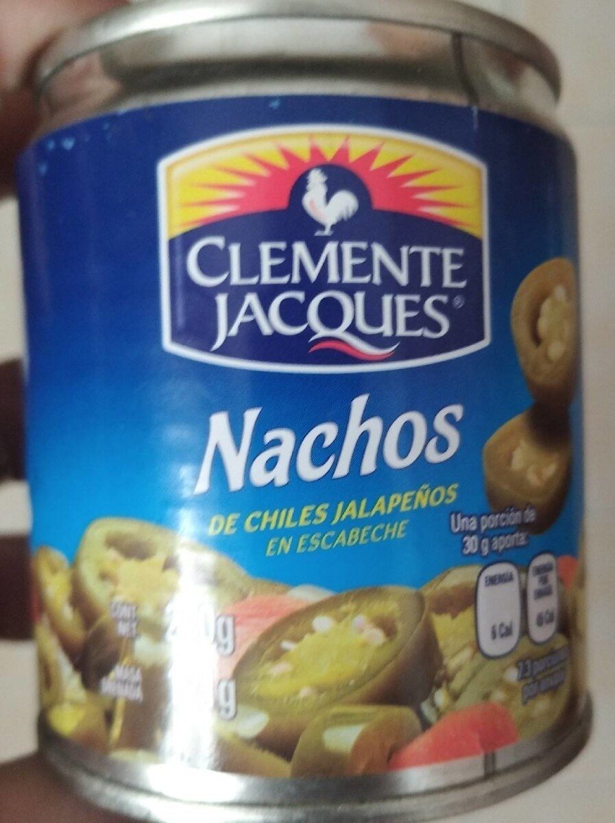 Nachos de chiles  jalapeños en escabeche - Producto