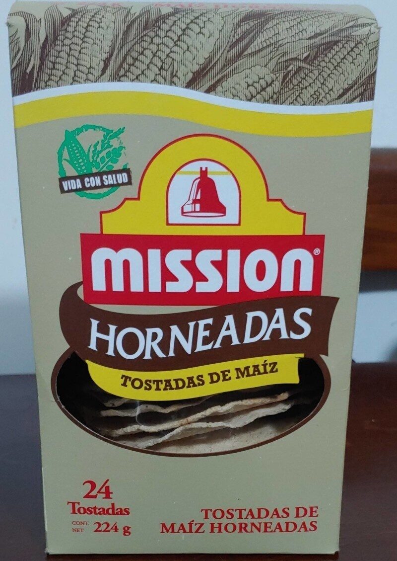 Tostadas de Maiz Horneadas - Produit - es
