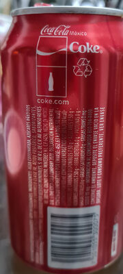Coca-Cola - Instrucciones de reciclaje y/o información de embalaje