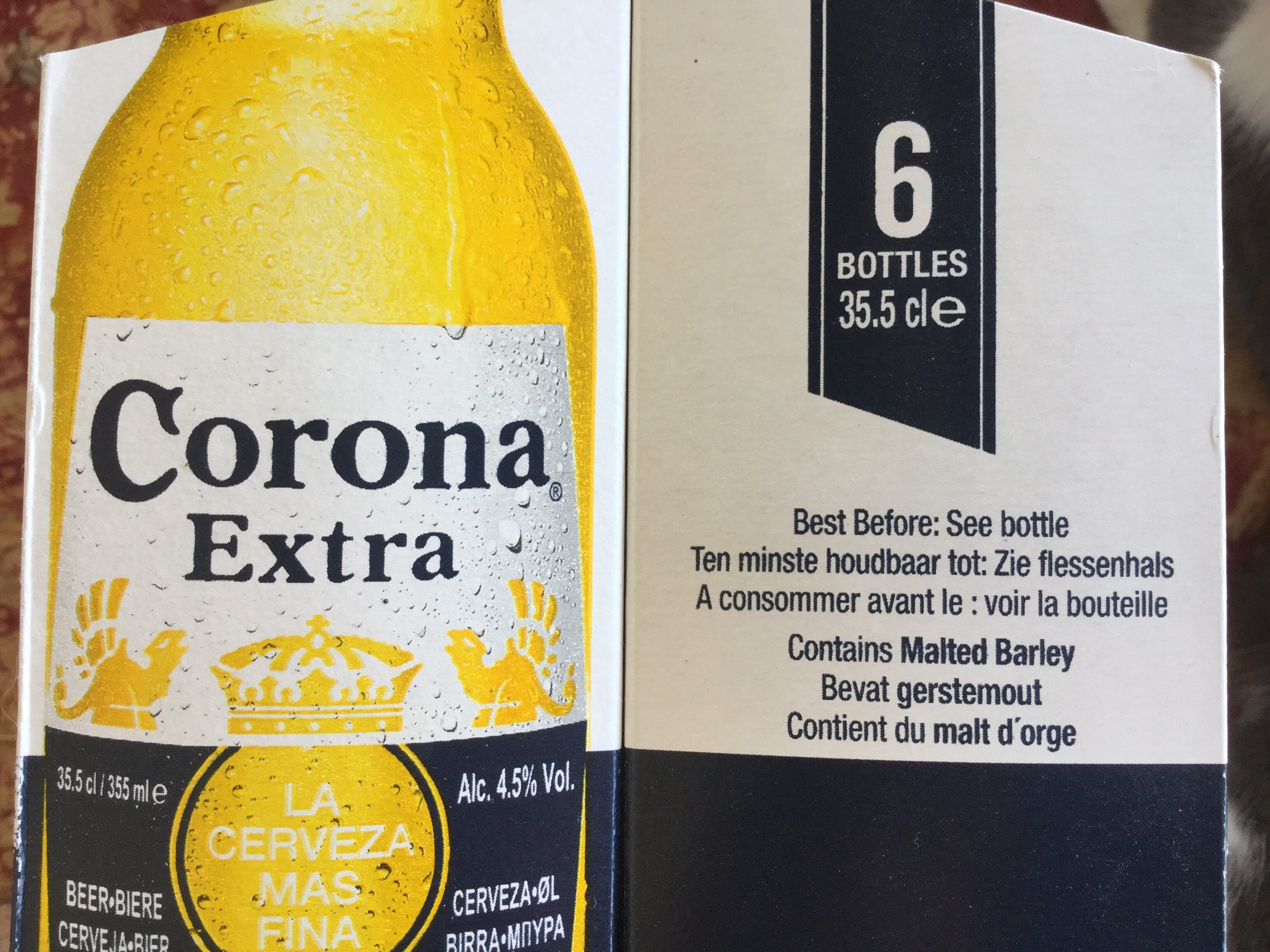 Corona extra - Ingrédients
