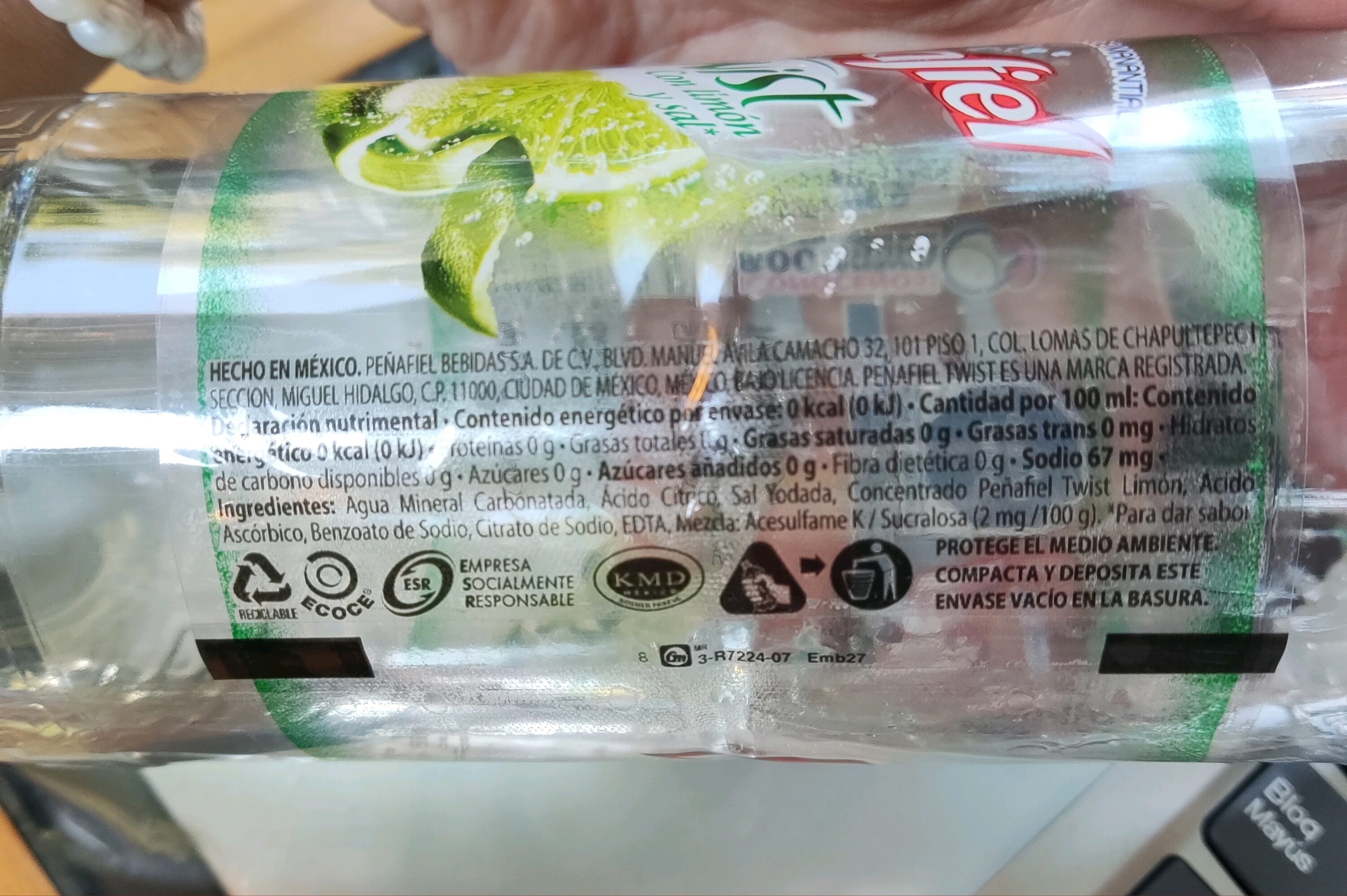Peñafiel twist - Instrucciones de reciclaje y/o información de embalaje