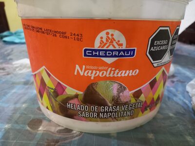 Helado Sabor Napolitano