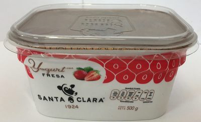 Santa Clara yogurt sabor Fresa - Producto